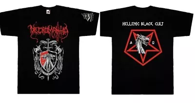Buy NECROMANTIA - Hellenic Black Cult - T-Shirt • 16.32£