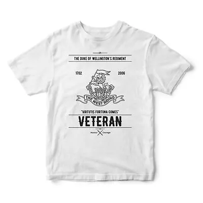 Buy P.I.G HM British Armed The Duke Of Wellington's Regiment Veteran *038* T-shirt • 20£