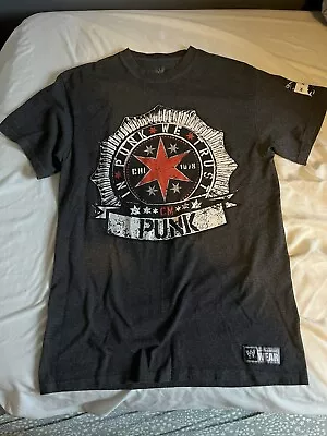 Buy WWE Cm Punk In Punk We Trust T Shirt Medium • 40£