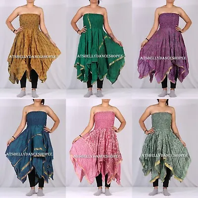 Buy Pixie Dress,Psy Trance Clothing,Fairy Dress,Fae Festival Clothing,Gypsy Sundress • 32.99£