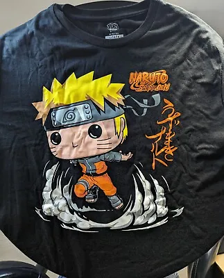 Buy Funko Pop Tee Naruto Shippuden Naruto T-Shirt Mens Large  • 5£