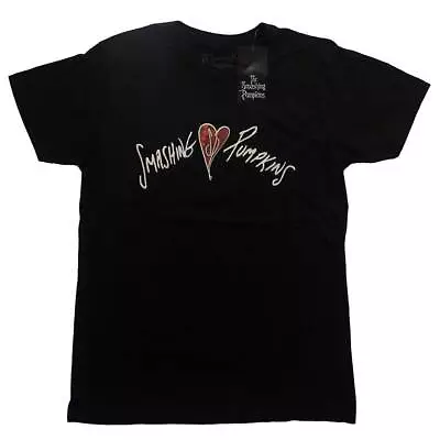Buy THE SMASHING PUMPKINS - Official Unisex T- Shirt -   Gish Heart  - Black Cotton • 16.99£