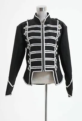 Buy My Chemical Romance Party Silver Lines Jacket Coat Halloween Costume Cosplay • 92.48£