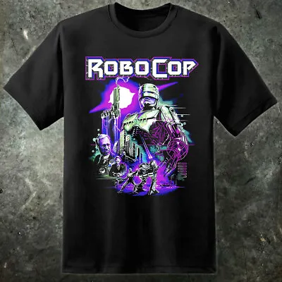 Buy Robocop Retro Wave OCP T Shirt Omni Consumer Products Movie Weyland Corp Retro E • 19.99£