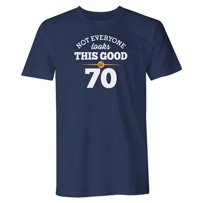Buy 70th Birthday Gift Present Idea For Boys Dad Him & Men T Shirt 70 Tee Shirts • 14.95£
