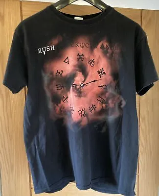 Buy Rush Clockwork Angels T Shirt Medium Gildan Tag Vgc • 22£