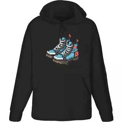 Buy 'Hi-Top Shoes Pixel Art' Adult Hoodie / Hooded Sweater (HO044082) • 24.99£
