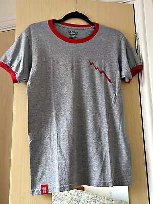 Buy As It Is T-shirt Grey Red Ringer Tee Small Merch • 13£