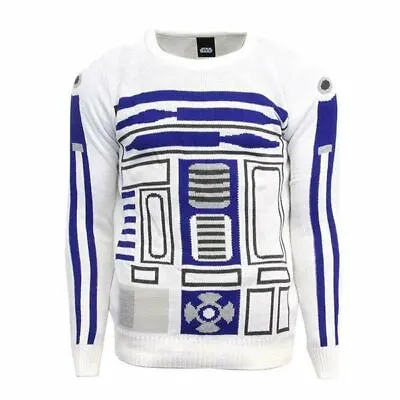Buy Official Numskull Christmas Xmas Jumper  Star Wars R2-D2  UK: L / US: M New • 24.99£
