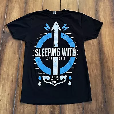 Buy Sleeping With Sirens T-Shirts “We Do What We Want” Women’s Small Black • 17£