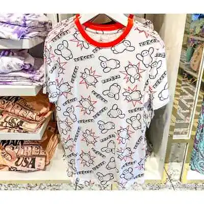 Buy Disney Parks Big Hero 6 Baymax All-Over-Print T Shirt Sz XL  • 35.71£