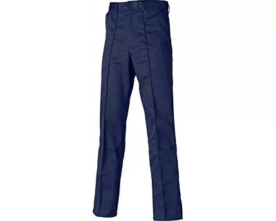 Buy Dickies Redhawk Wd864 Uniform Style Work Trouser Navy/black Workware • 12.49£