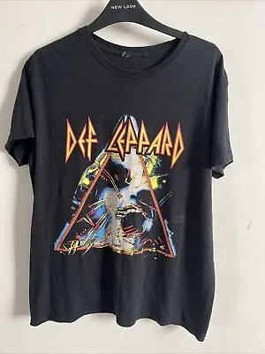 Buy Def Leppard Hysteria Tour T-Shirt  OFFICIAL Licensed Large L T Shirt Band Black • 12.49£