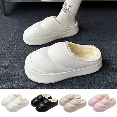 Buy Cute Indoor Thick Sole Slipper Wome Men Casual Soft Warm Winter Plush Mule • 13.99£