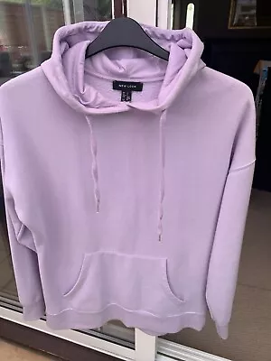 Buy New Look Size Small Lilac Hoodie • 0.99£