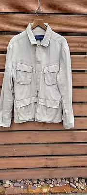 Buy French Connection Beige Jacket Men's XL Over Shirt Coat Military  Chore Shirt • 34.99£