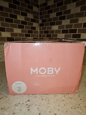 Buy Moby Bump & Beyond T-shirt Wrap, Ivory Size 2, New Open Box • 11.38£