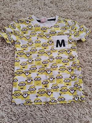 Buy Boys George Minions Design T Shirt • 1.99£