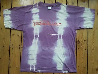Buy DEEP PURPLE Purpendicular Vintage 1996 T Shirt Hard Rock Dio LP Tour Tie & Dye • 90£