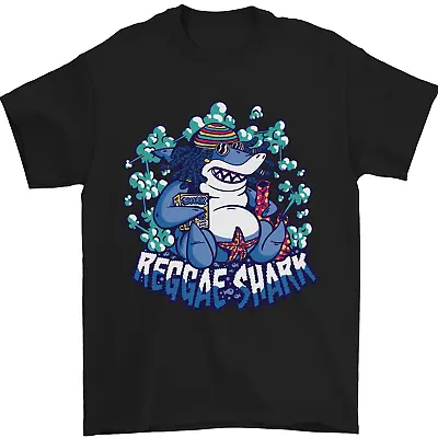 Buy A Reggae Shark Mens T-Shirt 100% Cotton • 9.48£