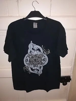 Buy Pagan Metal Horde Japan Festival T-shirt Size Large Trollfest • 20£
