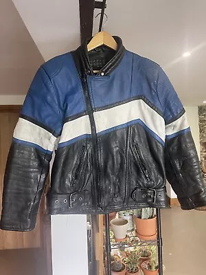 Buy Sportex Short Leather Jacket Mens - Size 38 (small) - Preloved • 19.99£