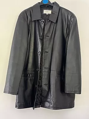 Buy Men's Leather Jacket Black X Large Excellent Condition Worn Twice  • 19.50£