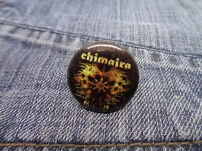 Buy Official CHIMAIRA Pin Badge Button (25mm) Band Merch Heavy/Nu Metal/Metalcore • 1.99£