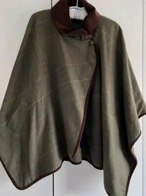 Buy Joules Tweed  Poncho Cape Jacket One Size 8,10,12,14,16,18  • 39.99£
