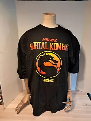 Buy Original Mortal Kombat Release T-Shirt New In Packet From 1993 SNES  • 49.99£