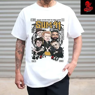 Buy Sum 41 Metal Punk Rock Band Music Tee Unisex Heavy Cotton T-Shirt S–3XL • 23.73£