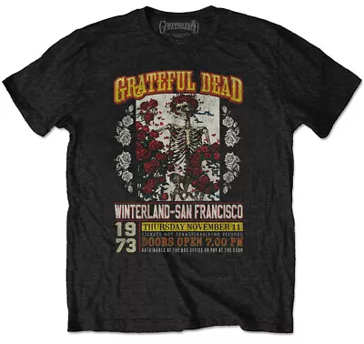 Buy Grateful Dead San Francisco Black Eco T-Shirt - OFFICIAL • 16.29£