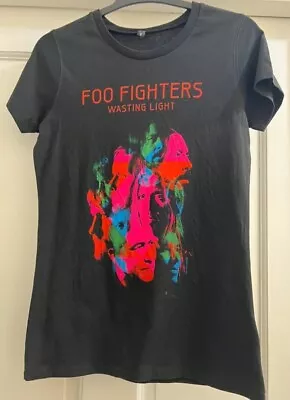 Buy Foo Fighters T Shirt Wasting Light Tour Merch Dave Grohl Ladies Size Small • 16.30£