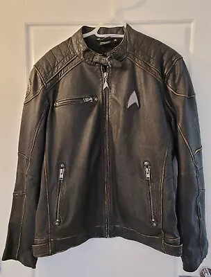 Buy EMP Star Trek Leather Jacket - Men's Size XXL • 184.99£