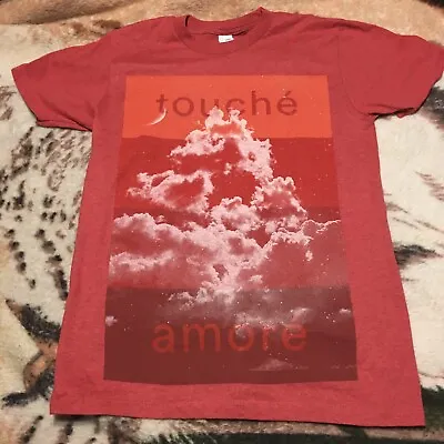 Buy Touche Amore Red Shirt Mens Size S HC Screamo 00s Emo LA Punk Deathwish Epitaph • 7.71£