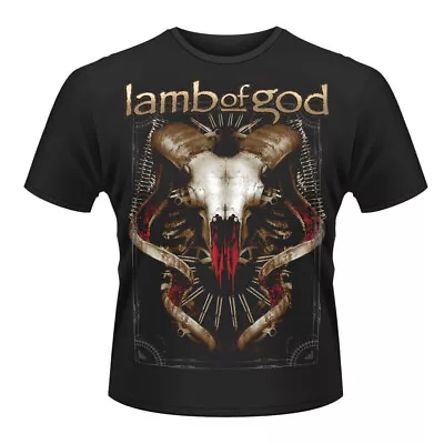 Buy Lamb Of God Tech Steer Tshirt-black-medium Rock Metal Thrash Death Punk • 11.40£