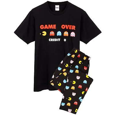 Buy Pac-Man Mens Game Over Pyjama Set NS5915 • 22.39£