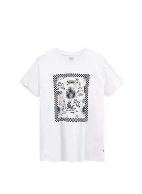 Buy Vans Boarder Floral BF T-Shirt / White / Womens / RRP £25 • 9.10£