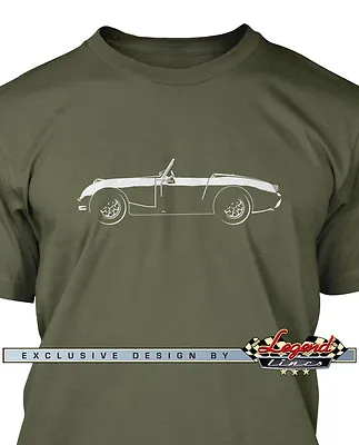 Buy Austin Healey Sprite MKI Roadster Men T-Shirt - Multiple Colors Sizes - British • 23.66£