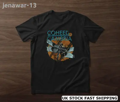 Buy COHEED & CAMBRIA Dragonfly Regular Black 100% Cotton T-Shirt S-5XL Unisex Shirt • 18.40£