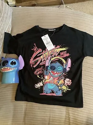 Buy Lilo And Stitch T Shirt  (6-7) & Tumbler • 15£