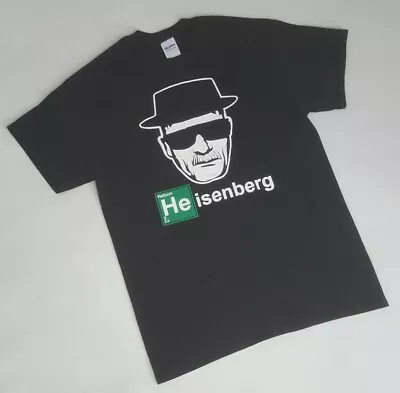 Buy Heisenberg Breaking Bad Meens T-shirt Size M  Black  100% Cotton   • 9.99£