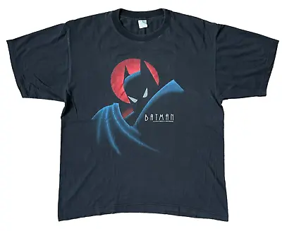 Buy Vintage Batman Size XL 1992 Black T-Shirt • 175.20£