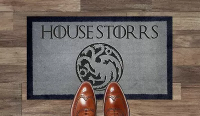 Buy Game Of Thrones GOT Personalised Washable Internal Door Mat Lannister Stark • 23.09£