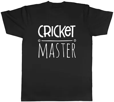 Buy Cricket Master Mens Unisex T-Shirt Tee • 8.99£