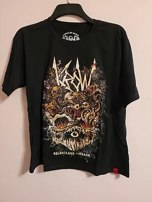 Buy Krow Relentless Disease Shirt Size L Thrash Slayer Sepultura Anthrax • 10£