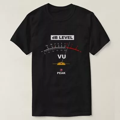 Buy NEW LIMITED Vintage Volume VU Meter Engineer Recording Engineer Gift T-Shirt • 17.08£