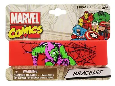 Buy Marvel Spider-Man Printed Rubber Bracelet • 8.62£