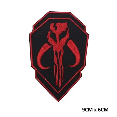Buy Mandalorian Star Wars Shield Movie Embroidered Iron On Sew On Patch Badge • 2.49£