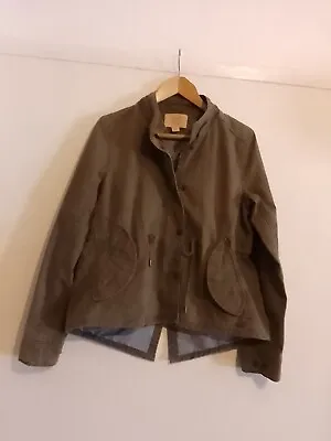 Buy Levi's Vintage Bush Jacket Womens M Medium Belted Military Coat Cotton • 29.99£